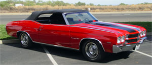 TOP, 71-72 CHEVELLE CONVERTIBLE W/PLASTIC WINDOW