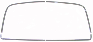 MOLDING SET, 68-72 CHEVELLE BACK WINDOW