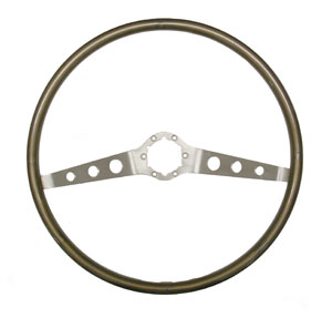 STEERING WHEEL, 64-66 CHEVELLE/EL CAMINO WOOD