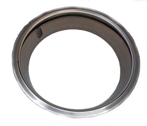 TRIM RINGS, 14X7 DEEP SS SET OF 4 - REPRO