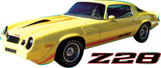 Stencil, 1979 Z/28 Stripe Kit 2 Color