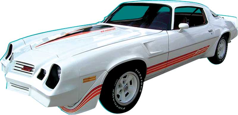 Stencil, 1980-1981 Z/28 Stripe Kit 3 Color