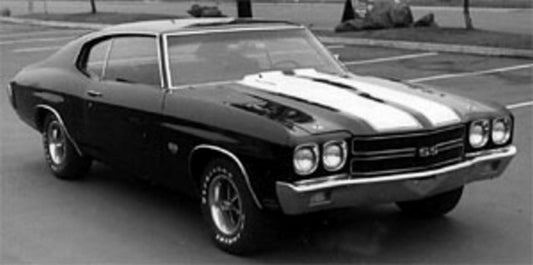 Stencil, 1970-1972 Chevelle SS Kit