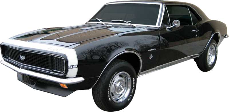 Decal Kit, 1967 Camaro Bumble Bee-White