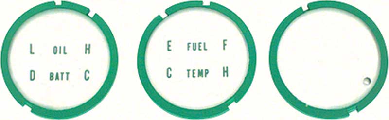 Lens, 1967 Camaro Console Gauge-Repro