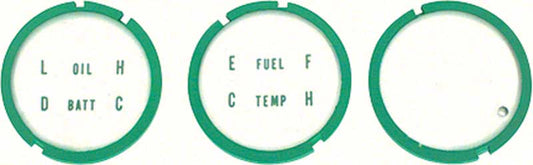 Lens, 1967 Camaro Console Gauge-Repro