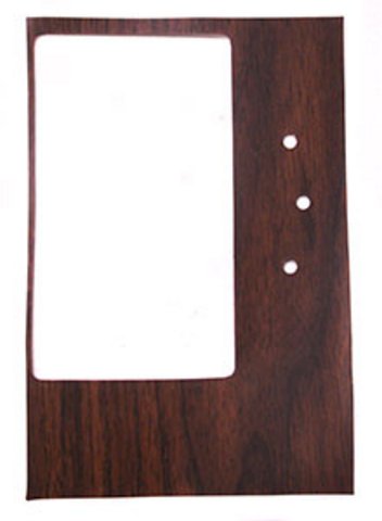 Woodgrain Decal, 1968 Camaro 4 Speed Console Shift Plate