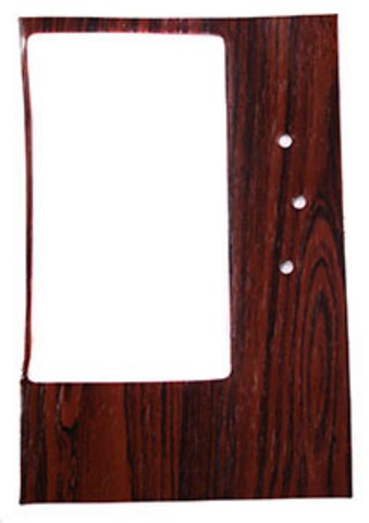 Woodgrain Decal, 1969 Camaro 4 Speed Console Shift Plate