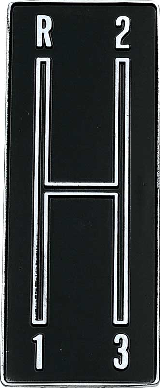 Emblem, 1968-1969 Camaro 3 Speed Console