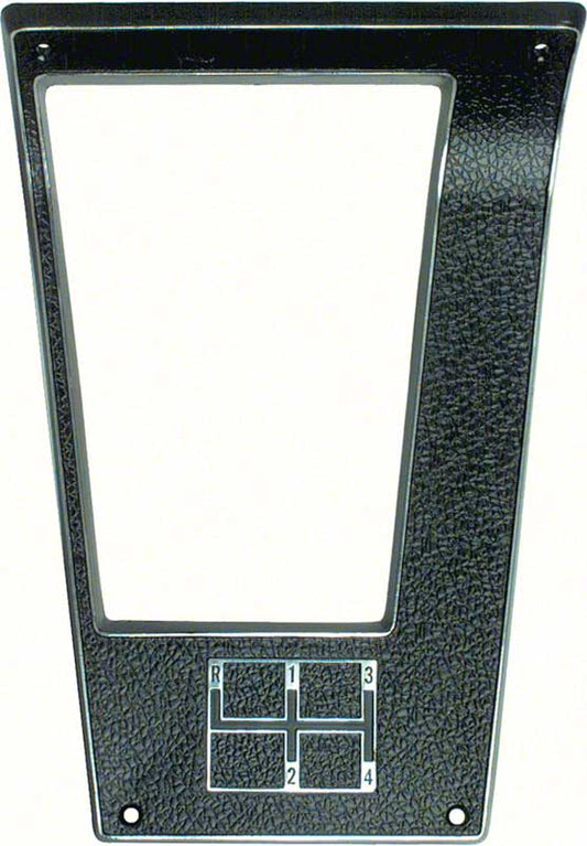 Plate, 1970-1971 Camaro 4 Speed Console Shift
