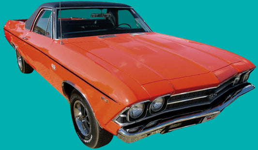 Stripe, 1969 El Camino SS Decal