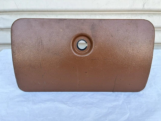USED ORIGINAL GM 1970-1972 CHEVROLET CHEVELLE EL CAMINO GLOVE BOX DOOR SADDLE