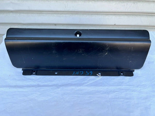 USED ORIGINAL GM 1964-1965 CHEVROLET CHEVELLE EL CAMINO GLOVE BOX DOOR BLACK