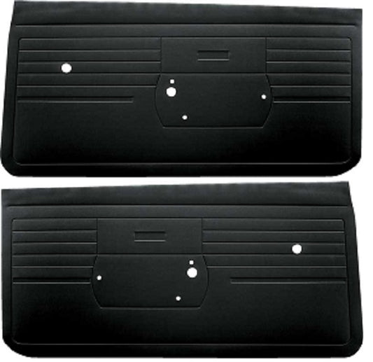 Door Panels, 1968 Camaro Standard Unassembled - Pair