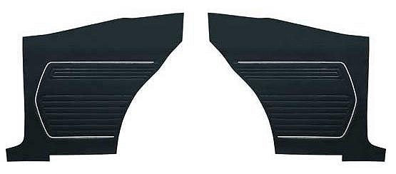 Rear Panels, 1969 Camaro Standard Coupe Unassembled - Pair