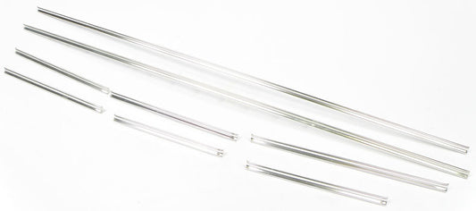 Molding, 1968 Camaro Standard Convertible Front & Rear Door Panel - 8 Pcs