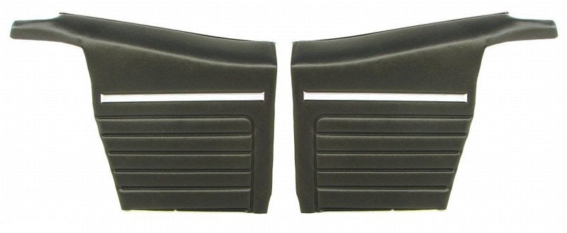 Rear Panels, 1968 Camaro Standard Convertible Preassembled - Pair