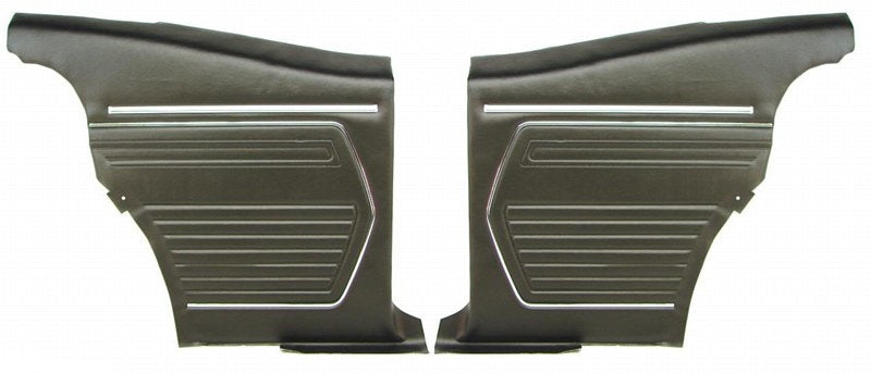 Rear Panels, 1969 Camaro Standard Coupe Preassembled - Pair