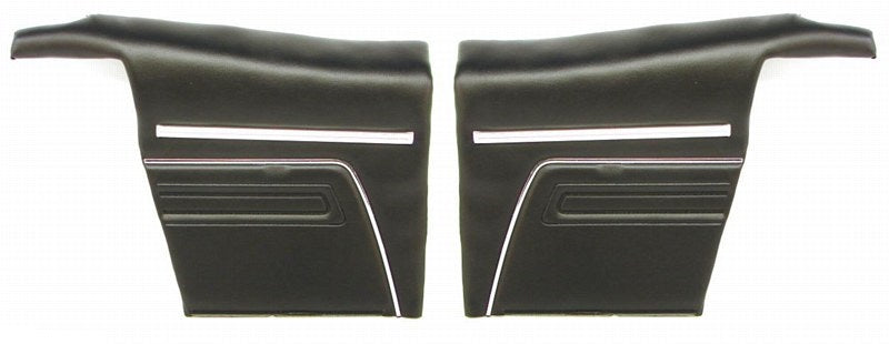 Rear Panels, 1969 Camaro Standard Convertible Preassembled - Pair