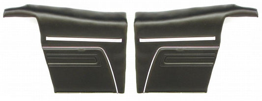 Rear Panels, 1969 Camaro Standard Convertible Preassembled - Pair