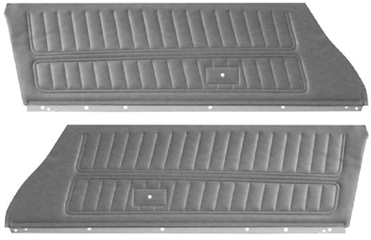 Door Panels, 1977 Camaro Standard Unassembled - Pair