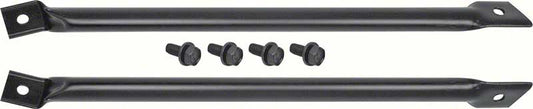 Bars, 1967-1969 Camaro Radiator Reinforcement-Black