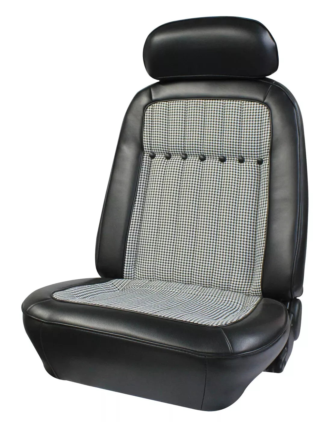 Assembled Seats, 1969 Camaro Deluxe Houndstooth Bucket - PR