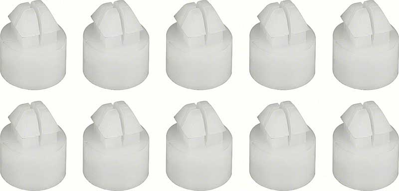 Nuts, 1967-1968 RS Headlamp Bezel (10Pcs)