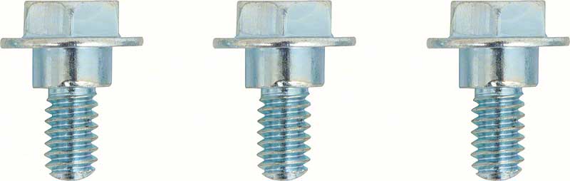 Bolts, 1967-1969 RS Hinge - 3 Pcs