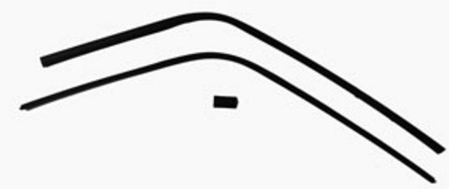 Molding, 1967-1968 Camaro Rear Headliner - Budget