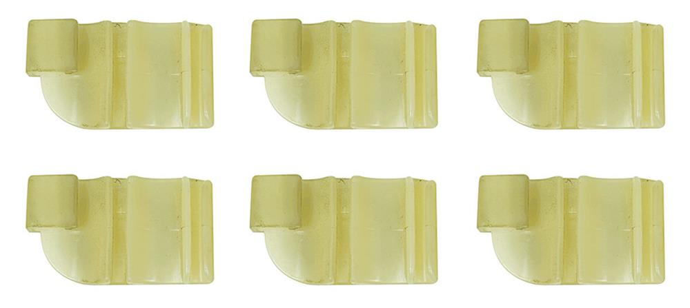 Headliner Bow Clips, 1968-1972 Chevelle Nova - Center - 6 Piece