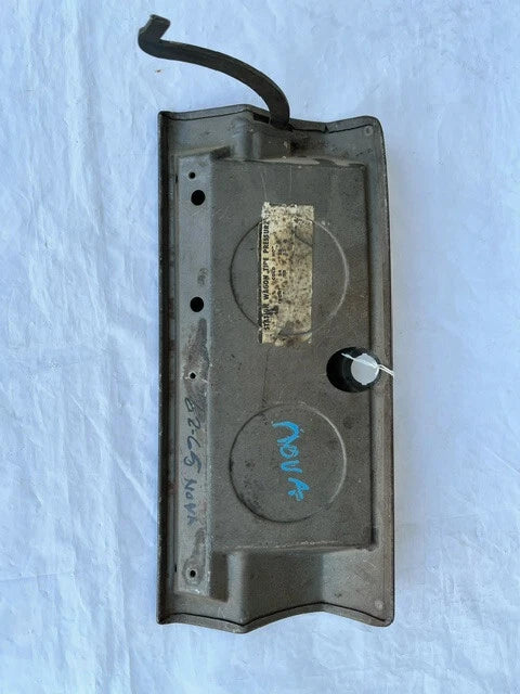 USED ORIGINAL GM 1962-1965 CHEVROLET CHEVY II NOVA GLOVE BOX DOOR BLUE