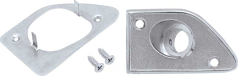 Bezel, 1968-1969 Camaro Remote Mirror Inner Bezel With Deluxe Interior