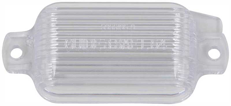 Lens, 1967-1969 Camaro 1966-1972 Chevelle El Camino Rear License Lamp