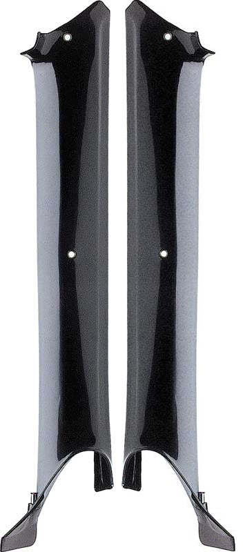 Molding, 1967 Camaro Pillars Hardtop Black - PR