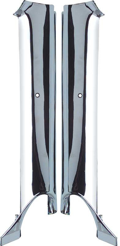 Molding, 1967 Camaro Pillars Convertible Chrome - PR