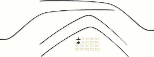 Molding, 1969 Camaro Vinyl Top (4Pcs)