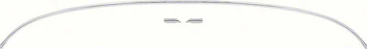 Molding, 1970-1981 Camaro Hood Set - 3 Pcs