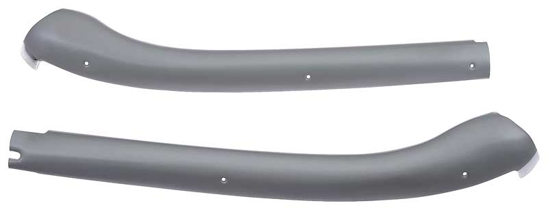 Molding, 1968-1969 Camaro Convertible Header - Brushed - PR
