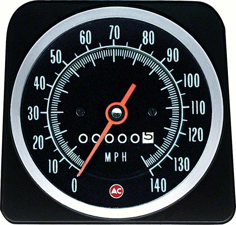 Speedometer, 1969 Camaro 140