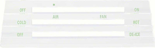 Lens, 1968 Camaro Heater Control No AC