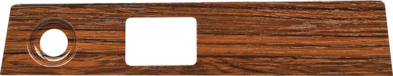 Plate, 1969 Camaro Wiper Woodgrain