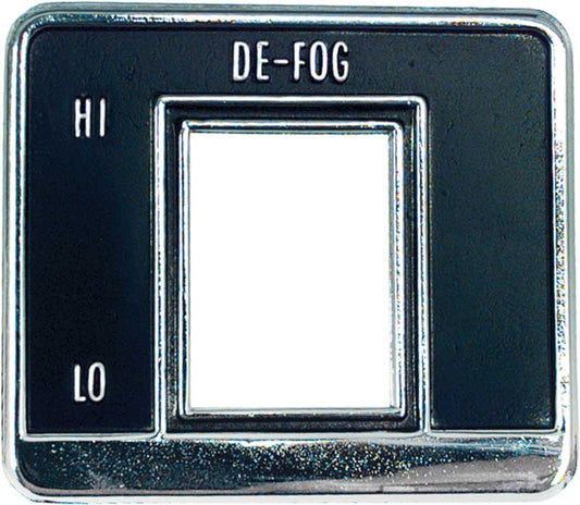 Bezel, 1969 Camaro Defogger Switch