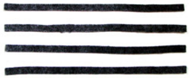 Felts, 1966-1967 Chevelle El Camino Air Vent - 4 Pcs