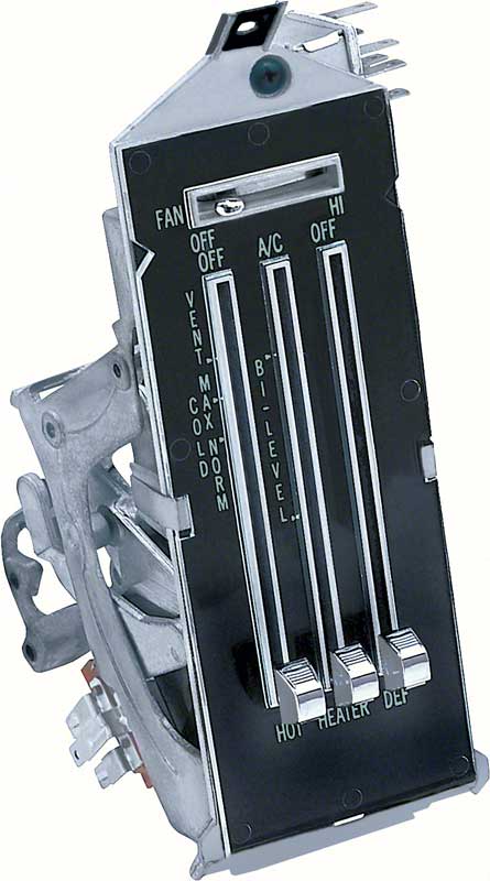 Heater Control, 1969 Camaro/1969-1972 Nova AC With Cables