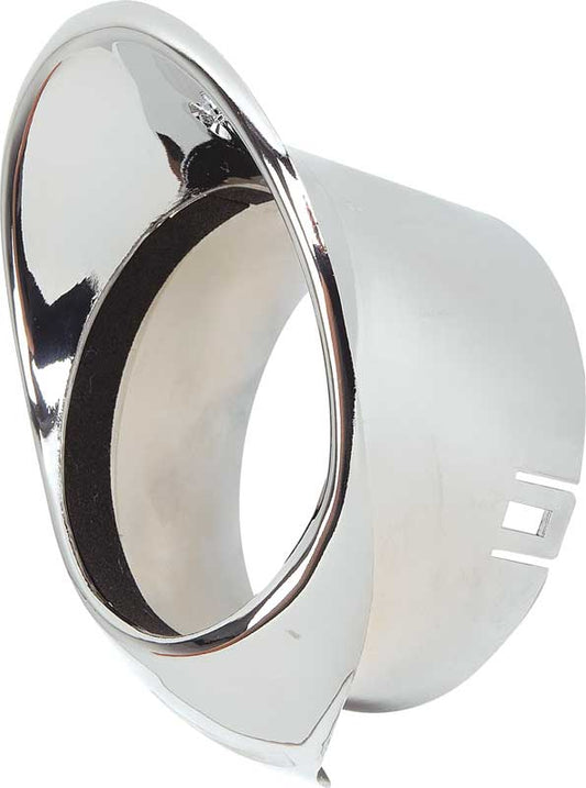 Bezel, 1967-1968 Camaro 1966-1967 Chevelle El Camino Air Vent Chrome - LH