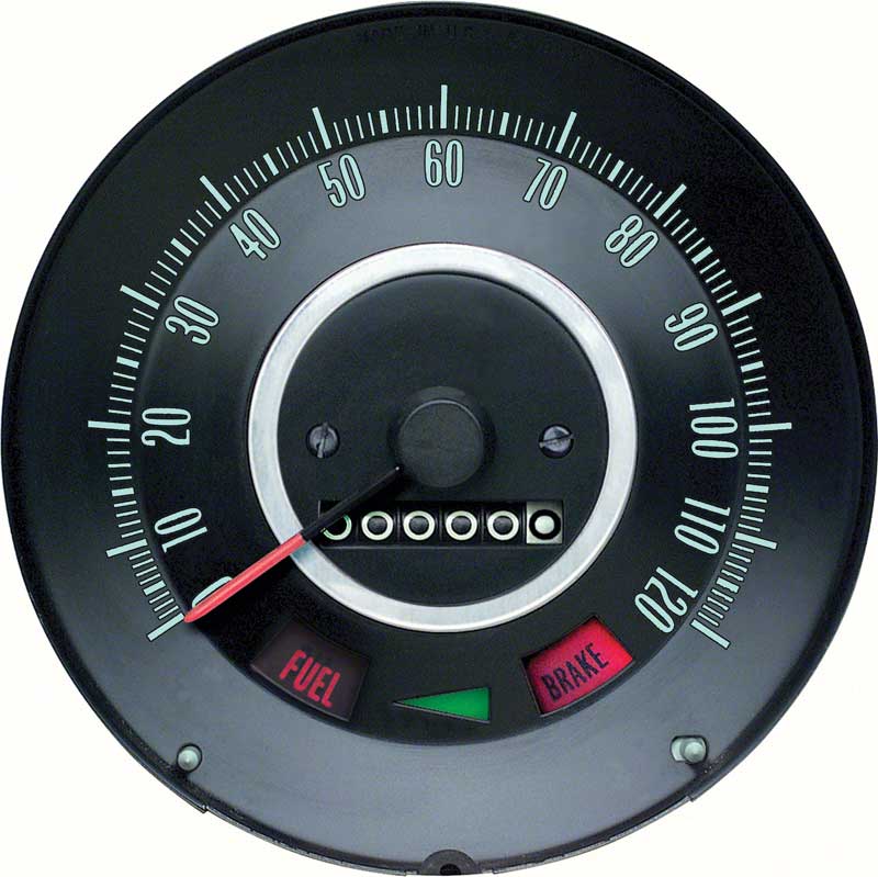 Speedometer, 1967 Camaro