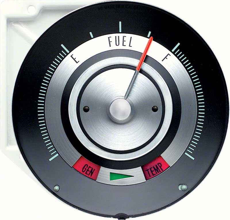 Gauge, 1968 Camaro Fuel