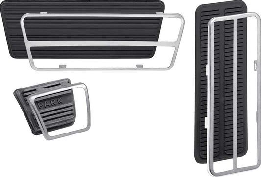 Pedal Pad Kit, 1967-1968 Camaro Automatic