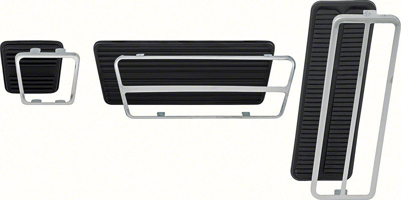 Pedal Pad Kit, 1969-1981 Camaro Automatic